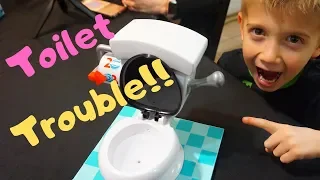 Toilet Trouble Game instructions (hasbro)