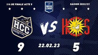 22 février 2023 HC La Chaux-de-Fonds – HC Sierre (9-5)