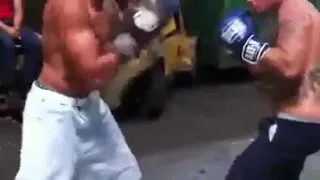 STREET BOXING | LITERAL NA BASAGAN NG MUKA  !