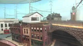 Pennsylvania Railroad HO Layout with stunning catenary