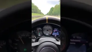 GT3rs on Autobahn #shorts