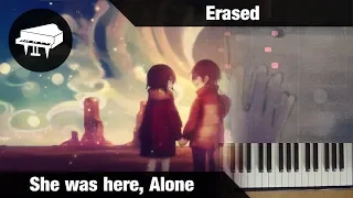 🎹 Erased - SHE WAS HERE, ALONE ~ Piano Cover (w/ Sheet Music)