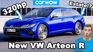 VW's RS4 - new Arteon gets 'R' treatment and estate body!