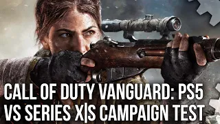 Call of Duty Vanguard: PS5 vs Xbox Series X/S + 4K60FPS and 120Hz Modes Tested!