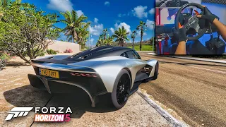 Forza Horizon 5 gameplay 4k Fastest car in the GAME?! Aston Martin Valhalla