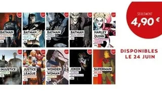 Des comics à 4,90e fin juin chez Urban 😱