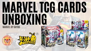 Распаковка лицензионных карточек MARVEL | Unboxing Marvel TCG cards | Marvel Hero Battle by Kayou