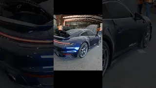 Porsche 911 turboS 2021 года со страхового аукциона Copart