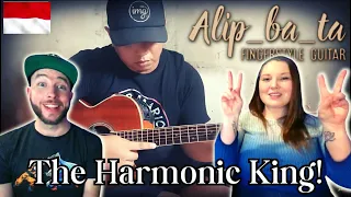 Air Supply - Goodbye (fingerstyle cover) | Canadian Couples REACTION #indonesia #alipbata #reaction