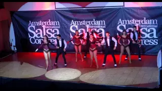 Gil and Shelley's Pexava Dance Co: Projecto Bajari de Yamulee UK at Amsterdam Salsa Congress 2015