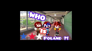 WHO is Poland ?! Meme |Countryhumans |Gacha Club