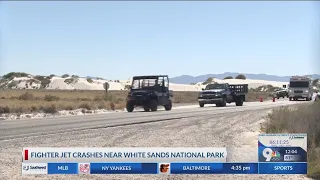 Holloman AFB: Fighter jet crashes at White Sands National Park