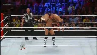 WWE The Rock vs CM Punk Royal Rumble 2013