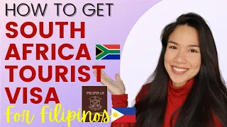 HOW TO GET TOURIST VISA FOR SOUTH AFRICA | For Filipinos | Visitors Visa Application