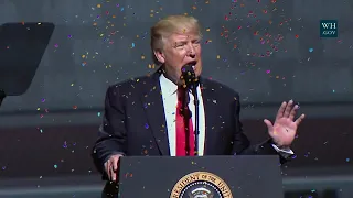 Donald Trump singing happy birthday to Joe Biden!