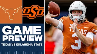 College Football Week 8: No. 20 Texas vs No. 11 Oklahoma State [FULL GAME PREVIEW] | CBS Sports HQ