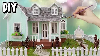 Realistic cardboard house. DIY