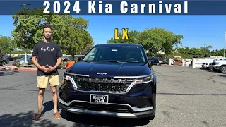 2024 Kia Carnival LX. Is this the best minivan?