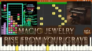 Magic Jewelry Level 003 (Rise from your Grave) (NES Game Soundtrack, Piano Tutorial Synthesia)