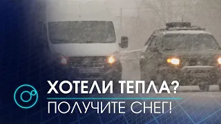 Снег идёт - город стоит. 9-балльные пробки сковали Новосибирск