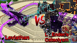 Minecraft |Mobs Battle| Leviathan (L_Ender 's Cataclysm)VS L_Ender 's Cataclysm