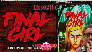 Final Girl Unboxing - All in Pledge - Not Bored Gaming