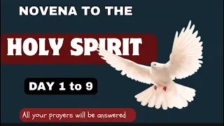 Novena to the Holy Spirit Day 1 to 9 || The Ghost novena, litany, gifts/fruits of the Holy Spirit