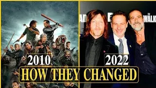 🔴Walking dead (2011cast Then and Now 2022) HOW THEY CHANGED