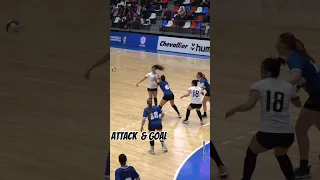 Attack & Goal #youtubeshorts #shorts #handball #women