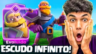 O QUÃO BOM É O NOVO CAVALEIRO EVOLUÍDO NO CLASH ROYALE?🤔