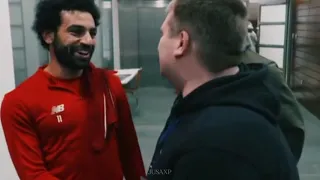 EMOTIONAL MOMENT!! Blind Liverpool Fan Celebrating Mo Salah's Goal Against Napoli - Mohammed Salah ♥