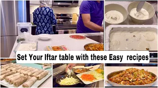 Ease Your Fast with quick and easy Ramadan recipes/Ramadan Preparations 2024