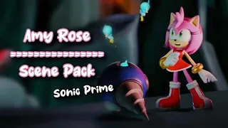 Amy Rose Scene Pack || Sonic Prime Ep 1-4