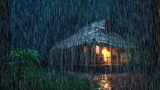 Night Thunderstorm Sounds | Rainstorm Sounds For Relaxing, Focus or Sleep | White Noise 3 Hours