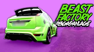Beast Factory 3,5" Abgasanlage Ford Focus RS MK2