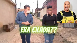 Roberto Cabrini entrevista MC Maylon e Anderson do Molejo pra saber quem esta falando a verdade