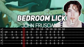 John Frusciante - Bedroom lick (Guitar lesson with TAB)