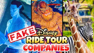 Top 5 Fake Disney Ride Travel Companies at Disney World - Animal Kingdom