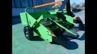 Картофелекопалка двухрядная транспортерная, КУ-2, KY-2. potato digger KY-2