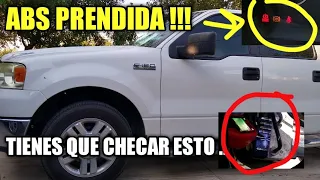 Ford F-150 luz de ABS prendida C1300 ,ABS light on