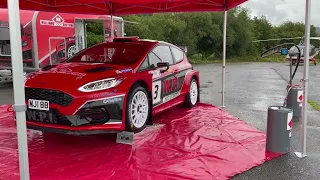 Tarmac Rally Testing - Bont Rally Stage - WPI Motorsport - Ford Fiesta R5