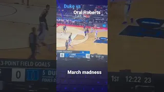 Duke vs Oral Roberts (March Madness)🏀