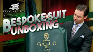 Do the Italians Do it Best? Bespoke Suit Unboxing with Eric Jensen of Sartoria Gallo