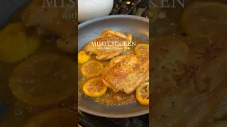 Chicken recipes for dinner | Honey lemon miso chicken 🍋🍯 #easyrecipe