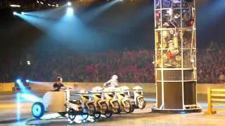Top Gear Live - motorcycle chariots race (London 26th Nov 2011)