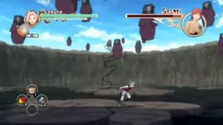 Naruto Shippuden Ultimate Ninja Storm 2 [BOSS] Sakura VS Sasori