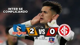 Colo-Colo 2 x 0 Internacional - Gols - Sulamericana 2022