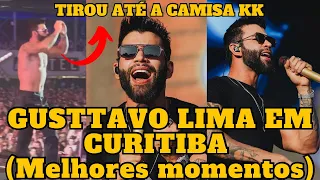 Gusttavo Lima em Curitiba no show do Jorge e Mateus Único, emocionante a MULTIDÃO com o Embaixador