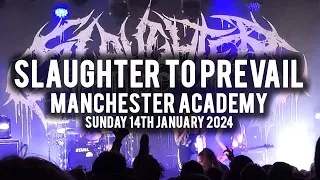 Slaughter to Prevail | Manchester Academy, 14th January 2024 - PIT CAM 4k