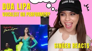 Can Dua Lipa perform as well as she sings? | Singer Reacts - Dua Lipa Live (Rock in rio)